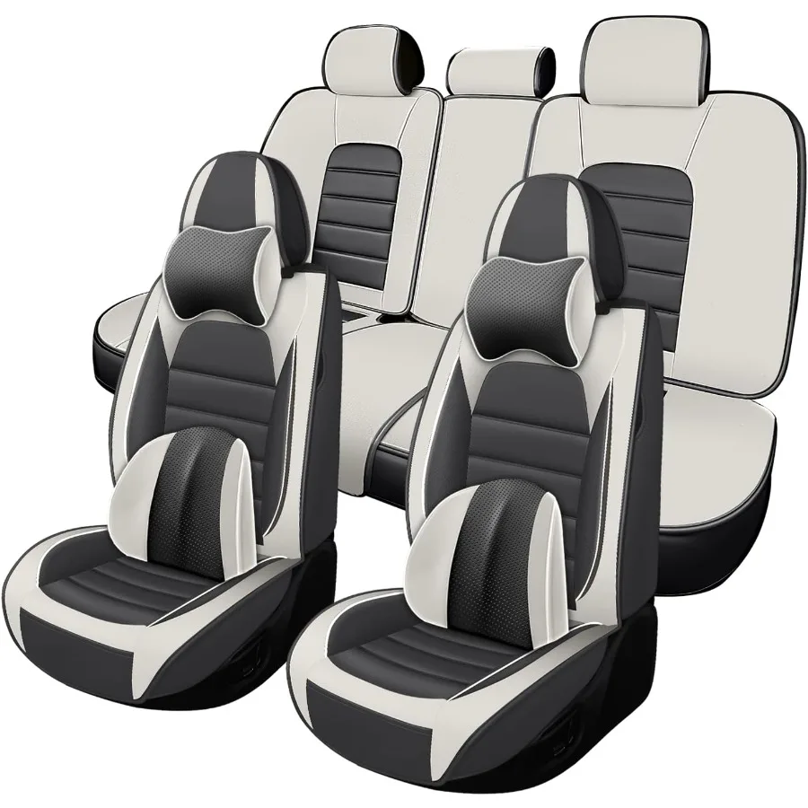 

Car Seat Cover Fit for Jeep Renegade 20152023 Compatible Airbag NonSlip Waterproof Seat Cover for Luxury 5 Seats Interior Prote