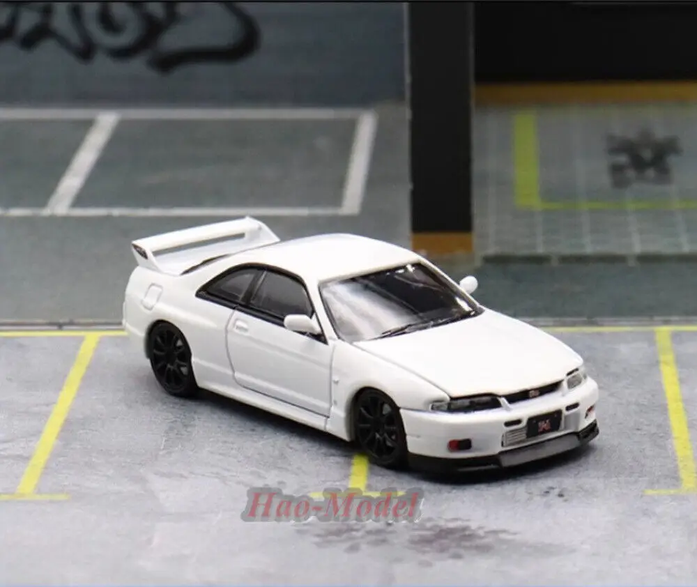 Focal Horizon 1/64 для Nissan Skyline 400R R33 GT-R модель автомобиля из сплава, литье под давлением, имитация игрушек, подарки для мальчиков, коллекция хобби-дисплеев