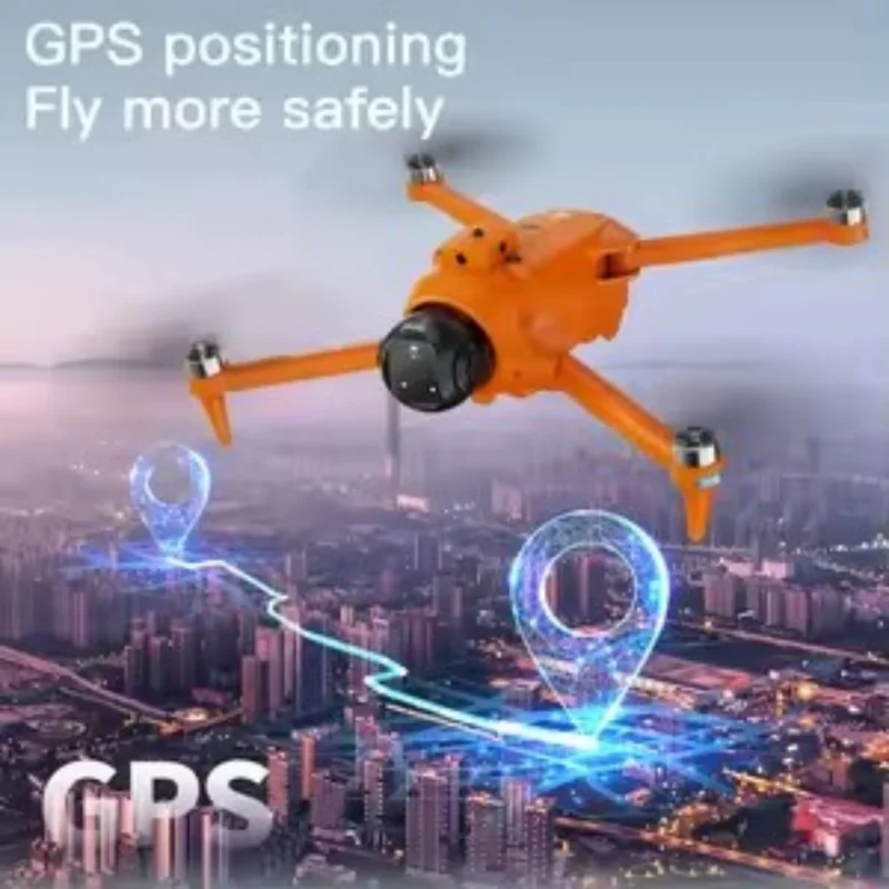 GPS Drone RC 8K Dual Camera Obstacle Avoidance Drone Brushless Large Screen RC Quadcopter  Intelligent Positioning Aircraft