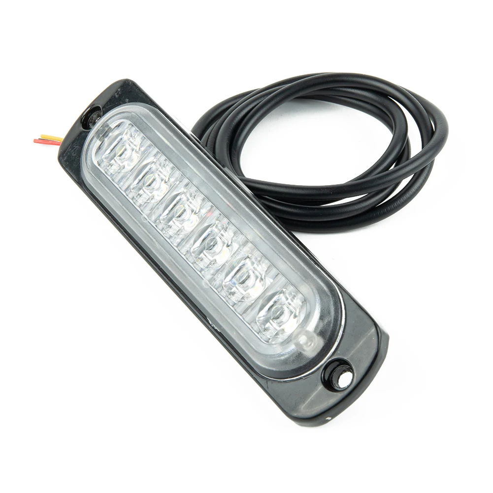 Автомобильная светодиодная лампа дневного света, 18 Вт, 112*28 мм, 6 светодиодов, 12-24 В постоянного тока, 33 мА, дневная лампа дневного света, противотуманная фара, практичная замена Автомобильная светодиодная лампа дневного света, 18 Вт, 112*28 мм, 6 светодиодов, 12-24 В постоянного тока, 33 мА, дневная лампа дневного света, противотуманная фара, практичная замена