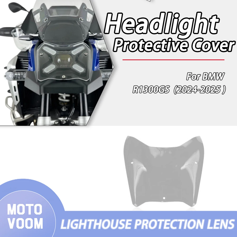 

Защитный чехол для фар мотоцикла BMW R1300 GS Adventure 2024-2025 R1300GSADV, аксессуары для линз для защиты фар