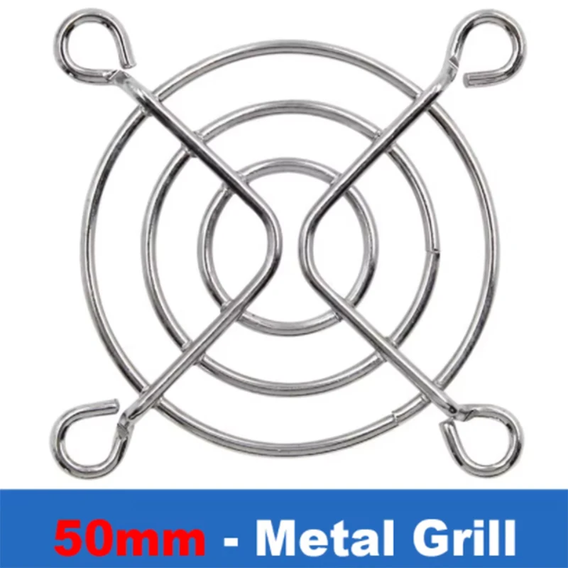 High Quality 4/5/6/7/8/9/12cm Iron Mesh Chassis External Conversion Cooling Fan Protective Fan Metal Mesh Cover Rust Proof B5
