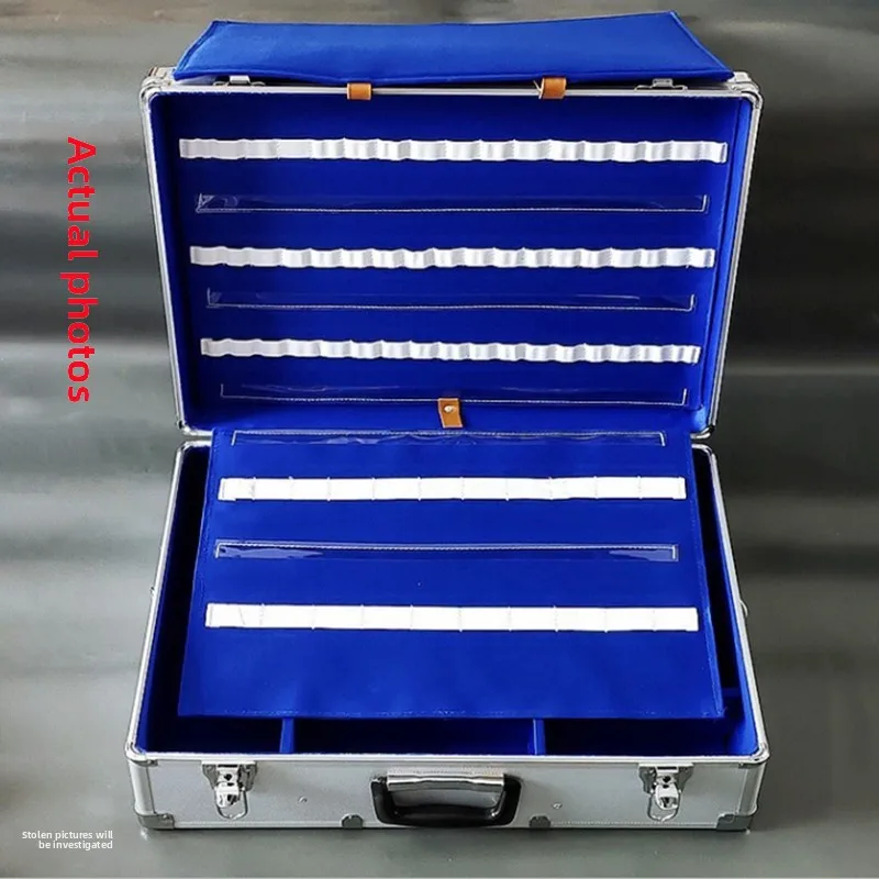 

Medical Aluminum Alloy First Aid Kit 120 Vehicle Visiting Medicine Kit Internal Medicine Comprehensive Surgery