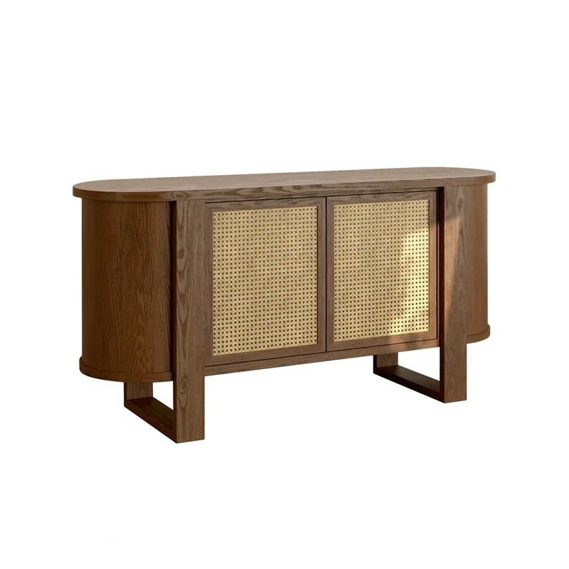 Modern Simple Aromatherapy Nakajima Cabinet Fragrance Store Showcase Beauty Salon Display Perfume Essential Oil Rattan