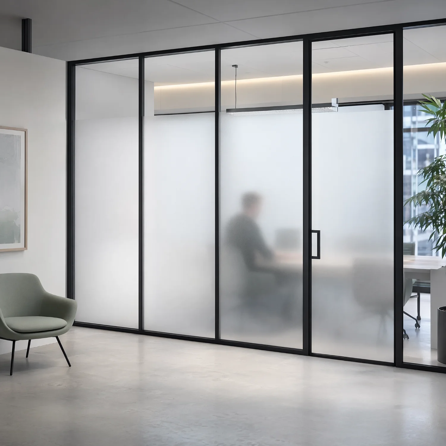 1 Roll Frosted Privacy Window  - Home Bathroom Window recension och pris