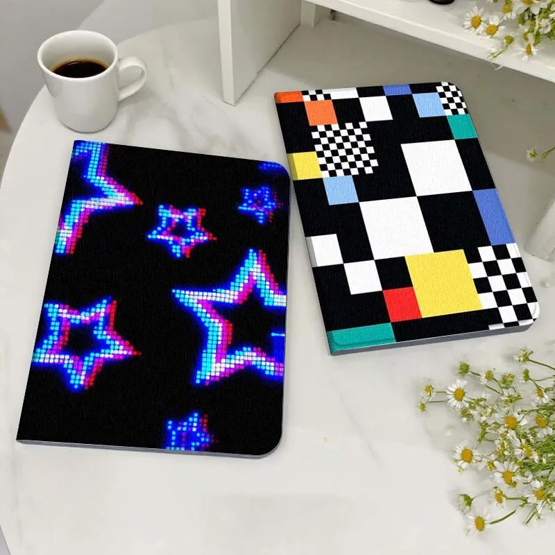 

Геометрический красочный квадратный подарочный чехол для планшета Samsung Galaxy Tab S7 S8 S9 S10 FE Lite