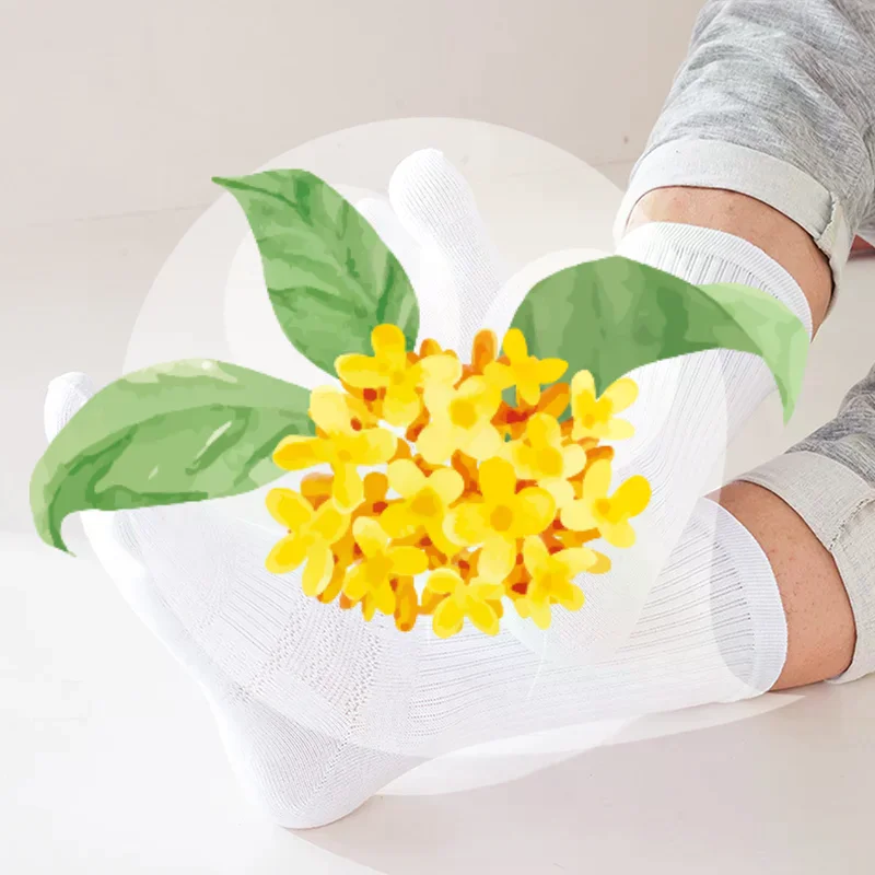 رجل 5 أصابع الجوارب طويلة امتصاص العرق تنفس مريحة اللياقة البدنية ماراثون المشي لمسافات طويلة في الهواء الطلق تو جوارب رياضية #6