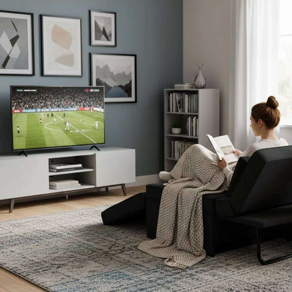 كرسي نوم عثماني قابل للتحويل مع مسند ظهر ووسادة قابلة للتعديل، سرير أريكة متعدد الوظائف لراحة مريحة وراحة #4