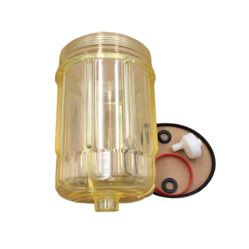 Figzero 1 قطعة كوب فلتر فاصل الزيت والماء للحفارة لـ Sany SY65 75 135 215-8-9