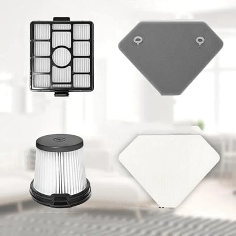Substituição do filtro HEPA para tubarão, vara sem fio leve, limpo e vazio, BU3523