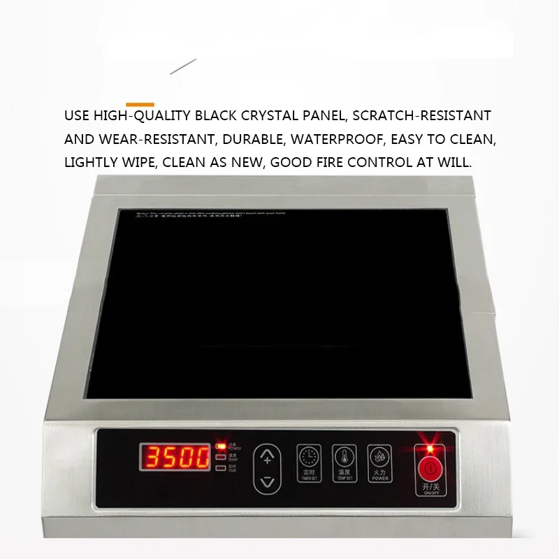 Button Knob Cooking Tool Small Multi-Function Induction Cooker 220V/3500W Desktop High-Power Induction Cooker