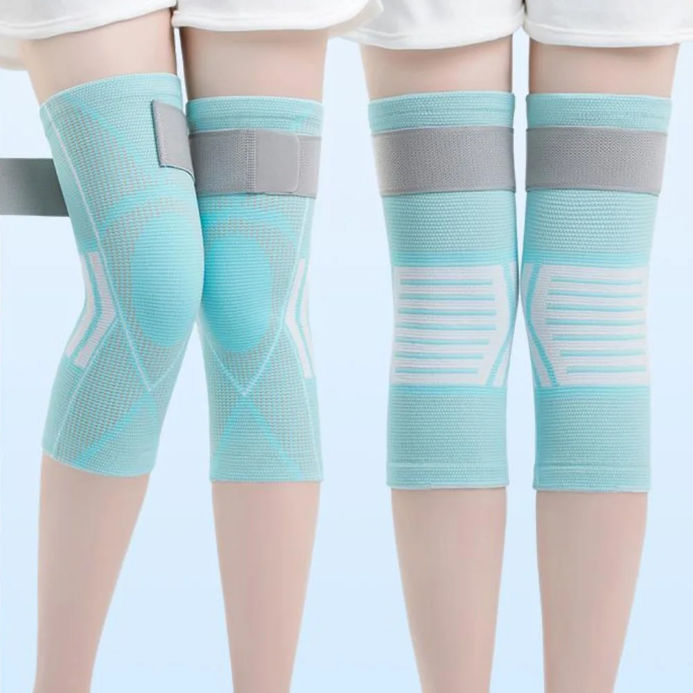 

No-Slip Sport Knee Support Protection Protective Gear Knee Compression Sleeve Compression Breathable Knee Braces Running Cycling