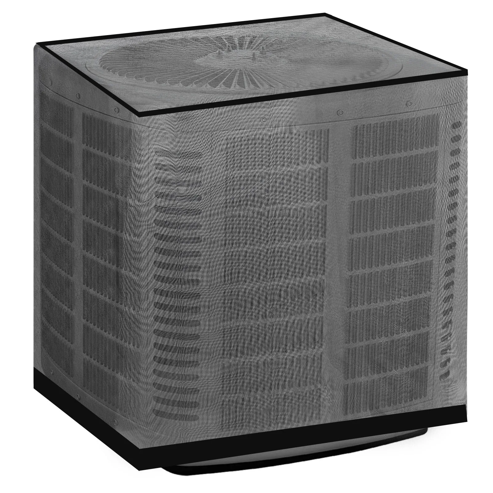 Air Conditioner Cover All Seasons Air Conditioning Cover Mesh Outdoor AC Unit Covers for Outside Units Protect from Leaves Black