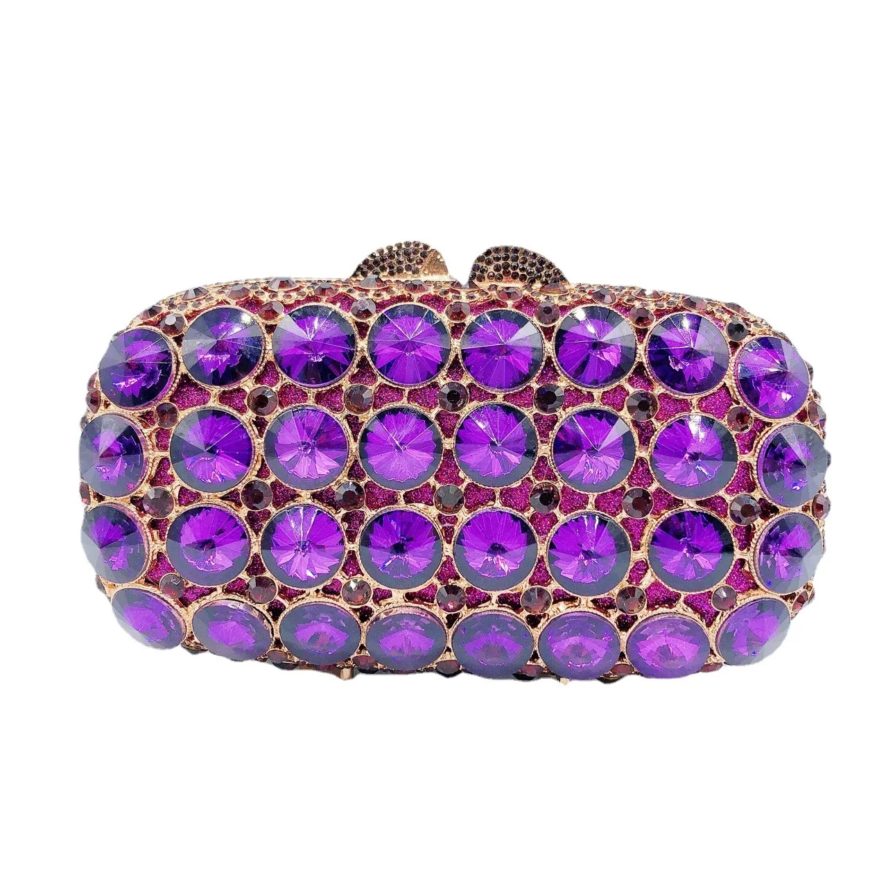 Dai Wei Mermaid Factory Order Diamond Inlaid Dinner Bag Hollow Rhinestone Banquet Clutch Bag Bags For Woman Sac De Luxe Original