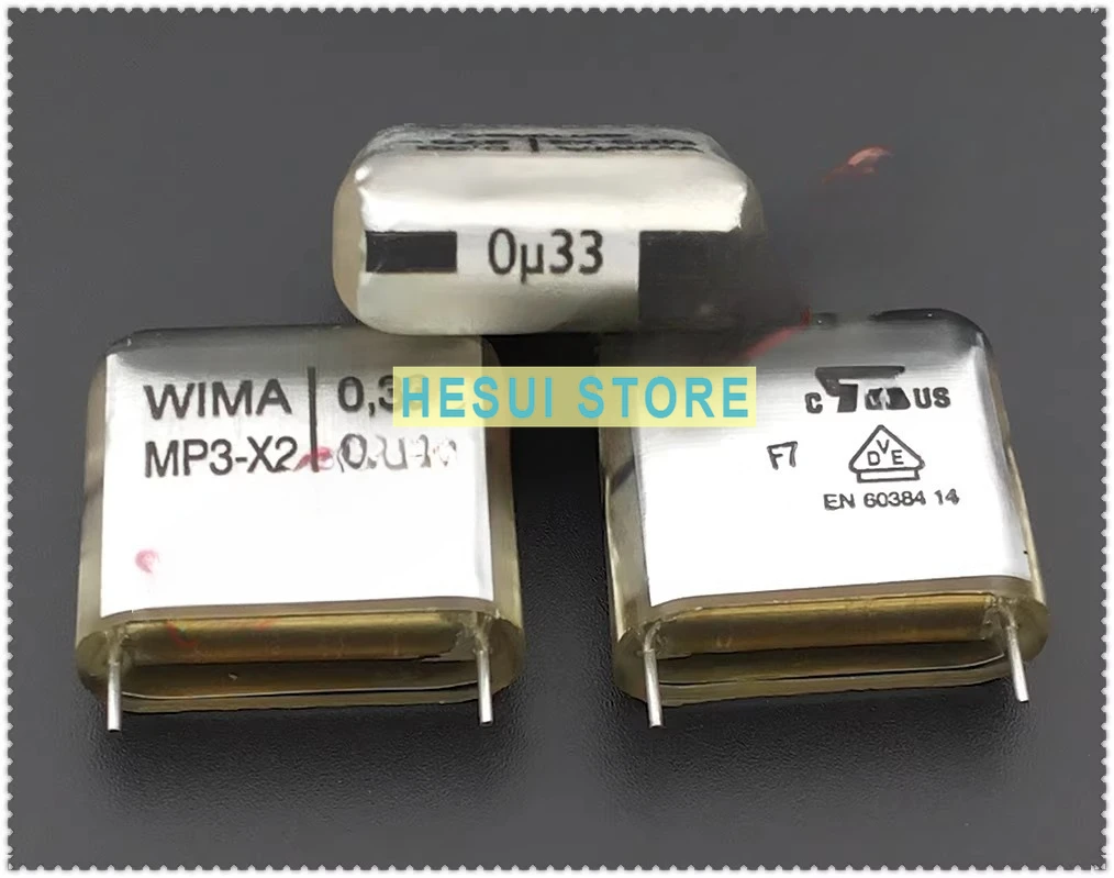 0.33uF 275VAC WIMA MP3-X2 Safety Capacitor p22.5