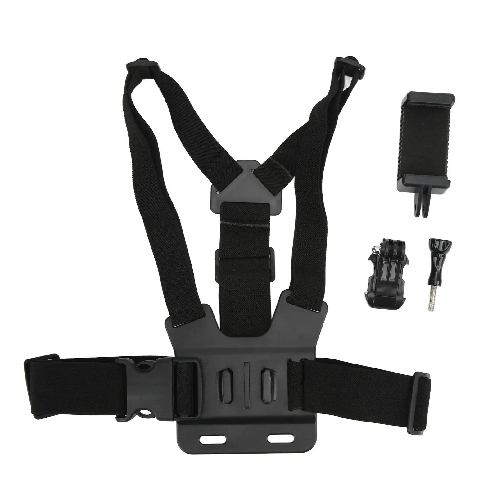 Elastic Chest Strap Mount Harness for Mobile  - Ideal for skiing & Outdoor Activities