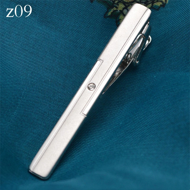 Metal Tie Clip For Men Bar Necktie Clasp Ceremony Fashion Classic Gold Tie Clip Beautiful Men Gift Shirt Tie Jewelry Accessories