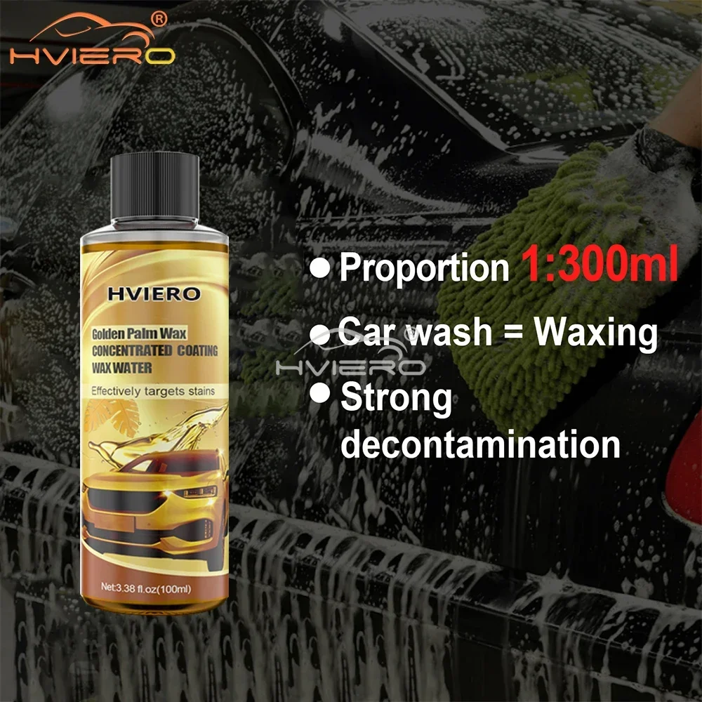 Golden Carnauba 3 Into 1 Washing Waxing Polishing Pastes Hydrophobic Quick Coat Kits Dropshipping Maintenance Paint Automobiles