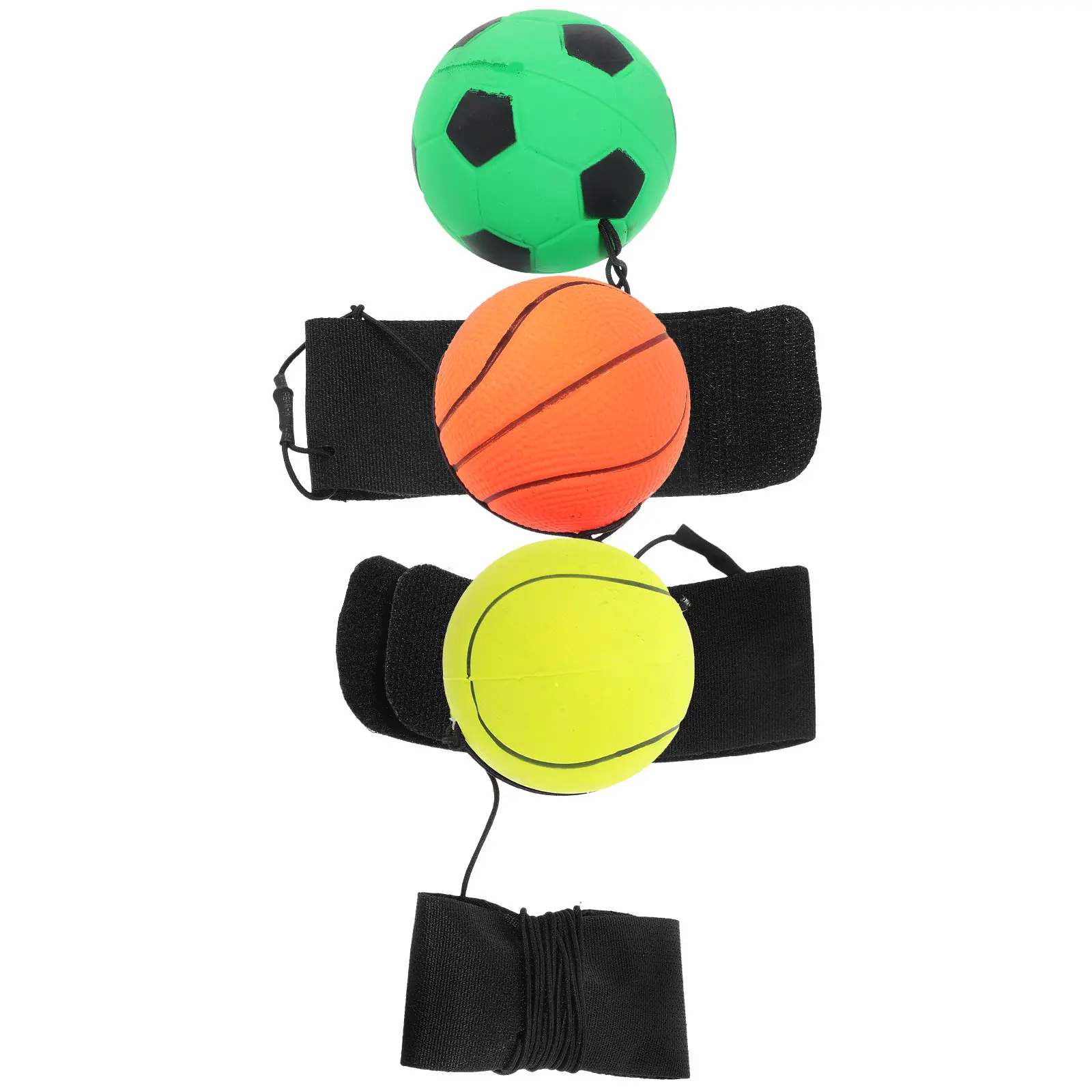 

Набор из 3 эластичных спортивных браслетов для футбола, баскетбола и других видов спорта на открытом воздухе