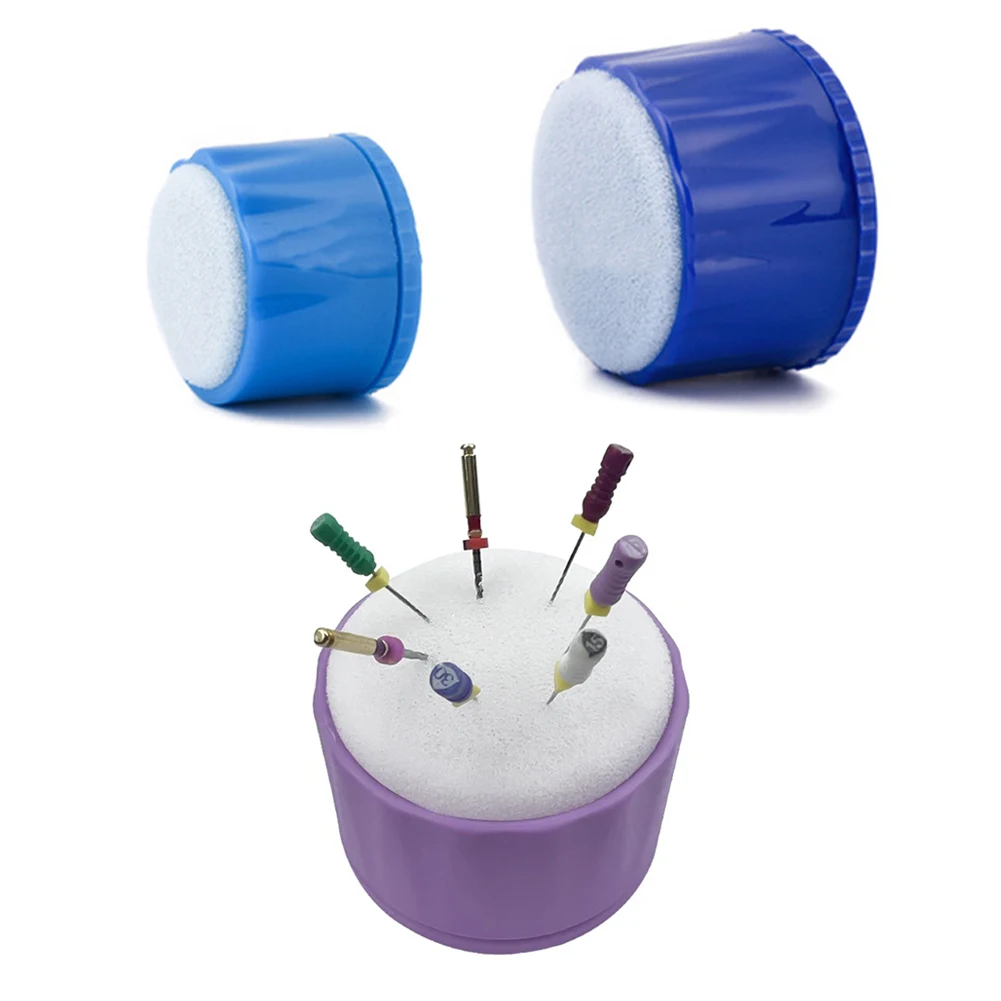 

Plastic Dental Endo Files Clean Stand Holder Replacement Foam Sponge Organizer Case S/L Autoclavable Root Canal File Tool Supply