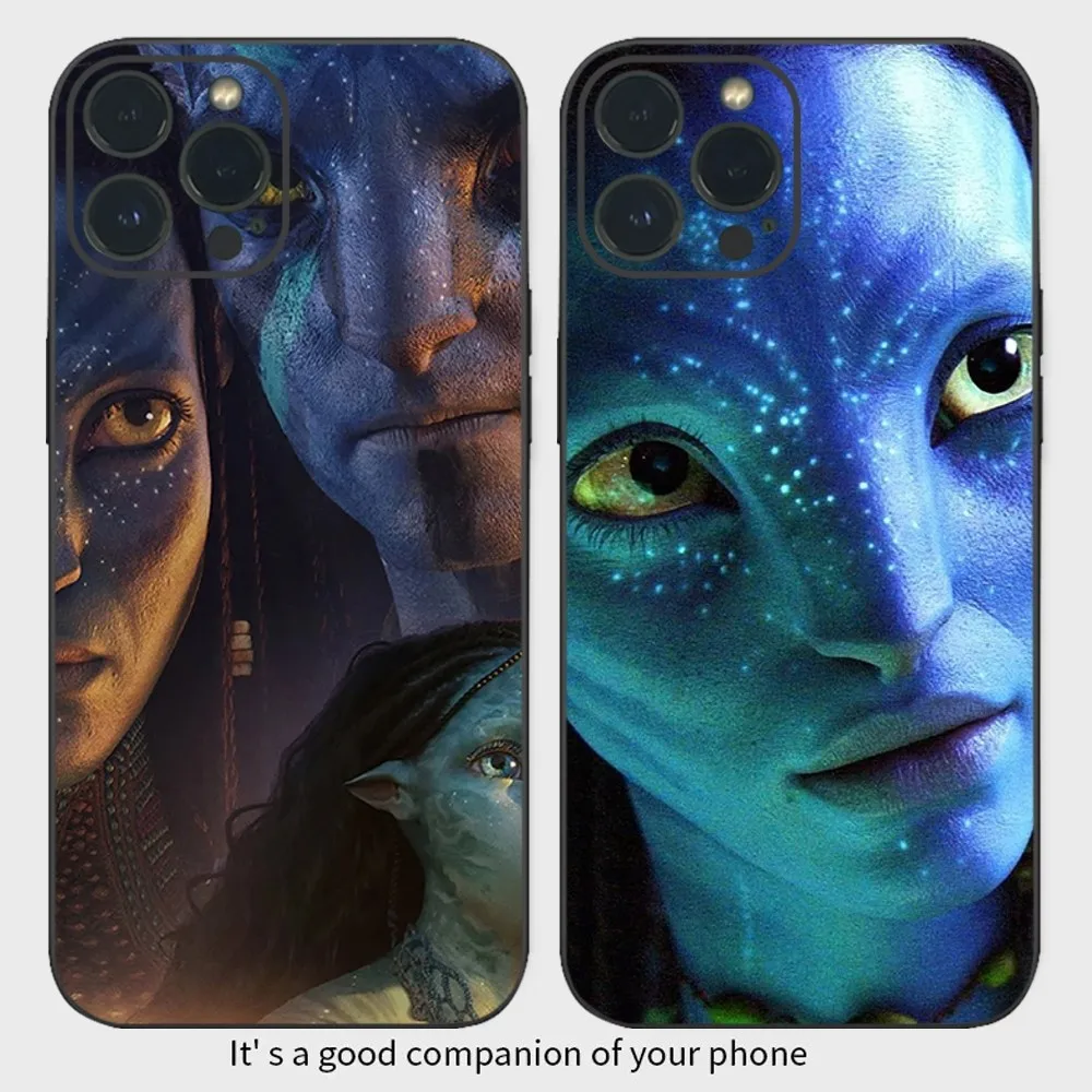 Avatar Film Phone Case  For iPhone16 15 14 13 12 Mini 11 Pro XS Max X XR SE5 6 7 8 Plus Soft Silicone Cover