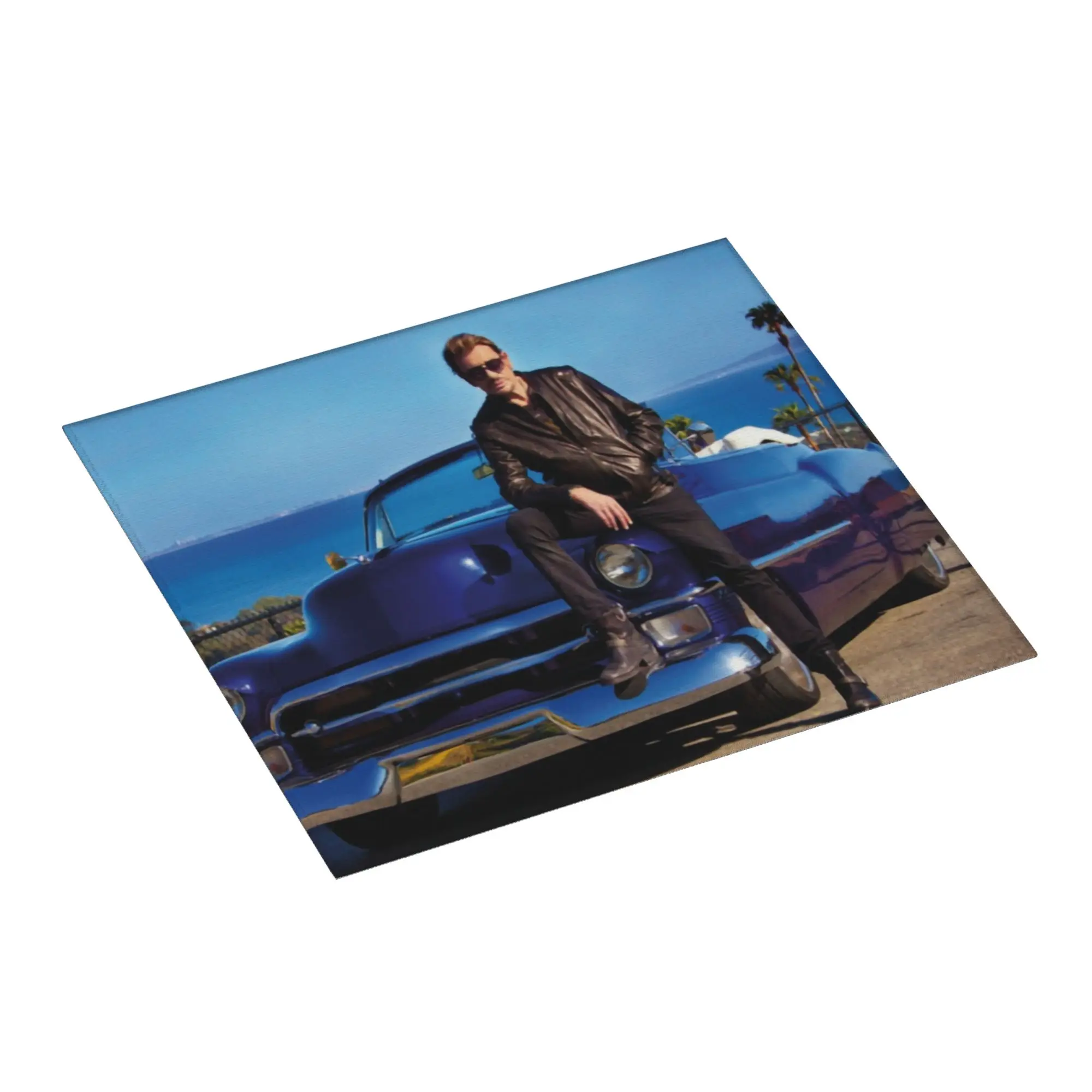 Drying Mat For Kitchen Copie De Masque Johnny Hallyday Barware Tableware Oil Proof Reusable  Washable Kitchen Sink Drying Pad
