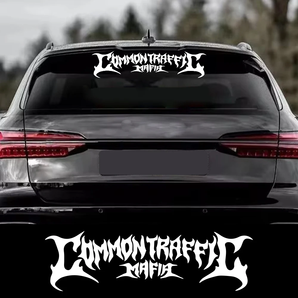 زجاج سيارة راية الرسومات النافذة الخلفية المرور المشترك المافيا سباق المشارب شارات الفينيل شاحنة الجسم ملصق اكسسوارات الديكور
