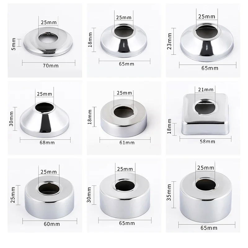 

Faucet Decorative Cover Water Shower Kitchen Pipe Connector Adjustable Wall Covers Casette Heighten Valve Panel Tap Accessories