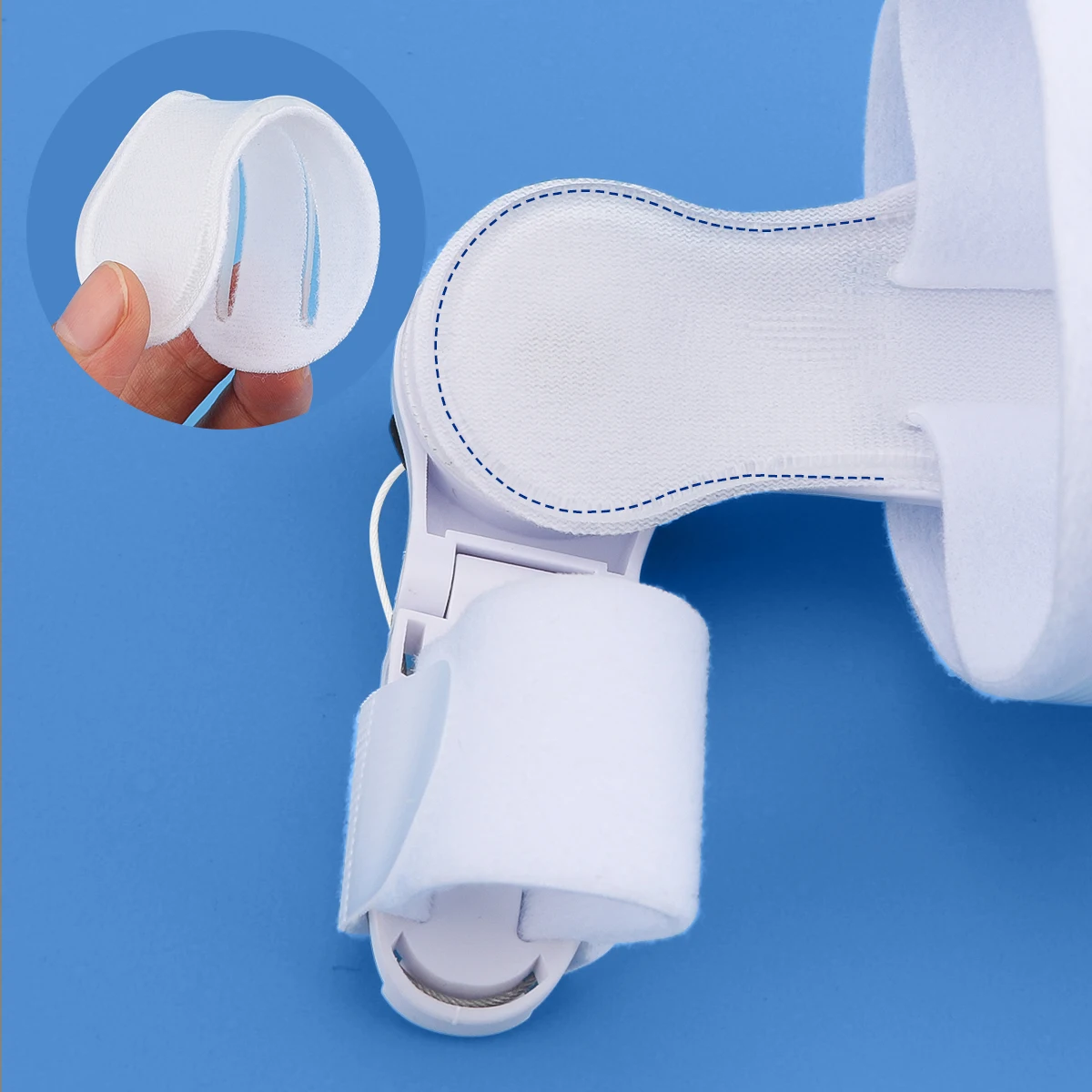 1-teiliger Zehenkorrektor, Daumen-Eversionskorrektor, geteilter Zehenkorrektor, Oberschenknochen-Zehen-Eversion, Daumen-Eversionskorrektor