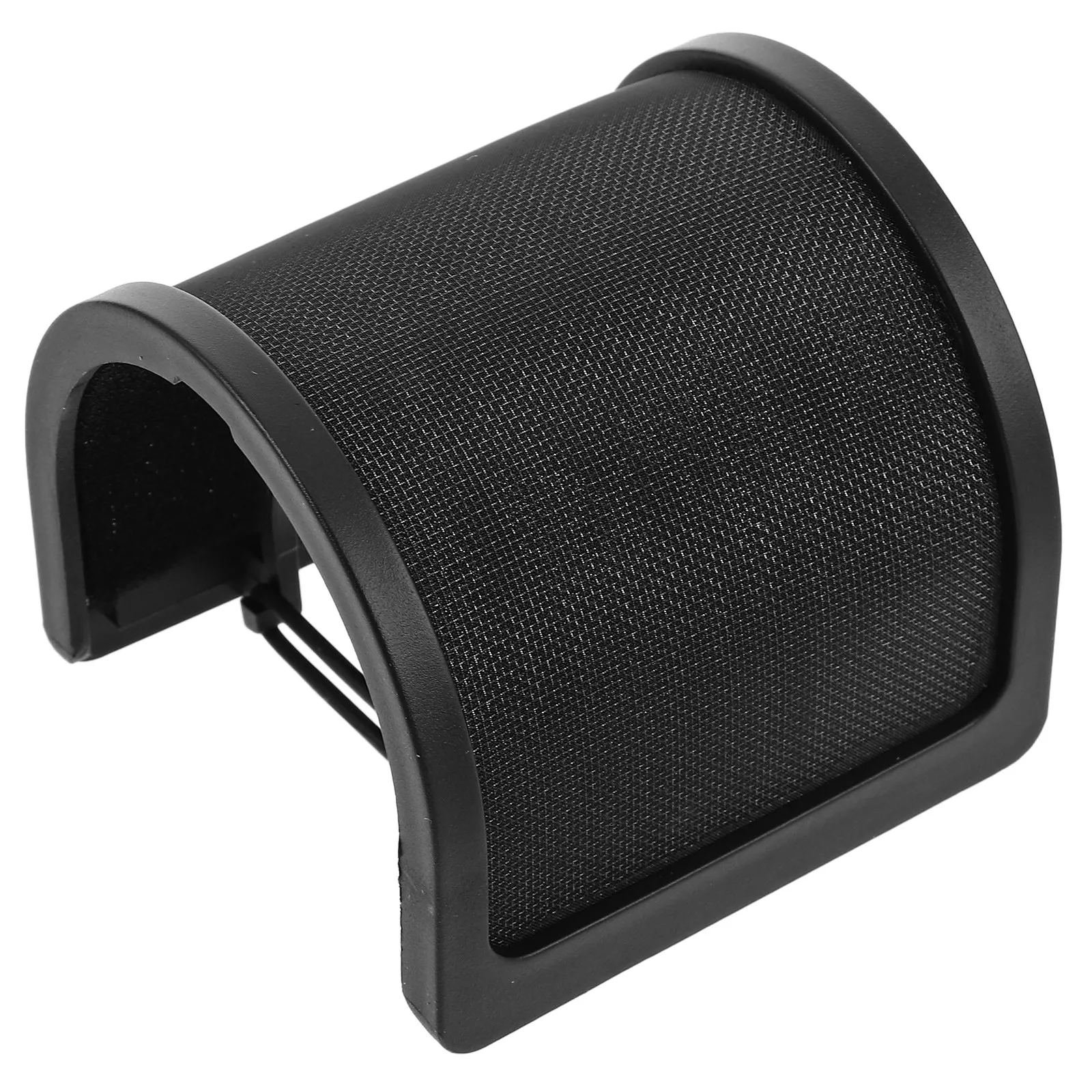 U Shape Dual Layer Microphone Pop Filter Windscreen Shield Essential Mic Isolation Shield for Recording Podcasting view 4
