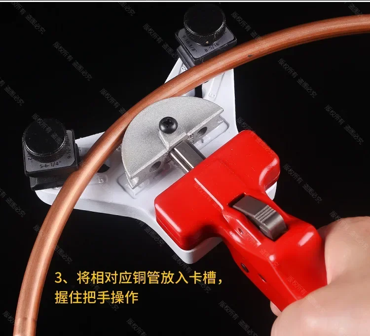 Tubing Pipe Bender WK-666 Copper Pipe Tubing Bender Manual Tube Bending Tool Kit 5-12mm Air conditioning copper pipe too