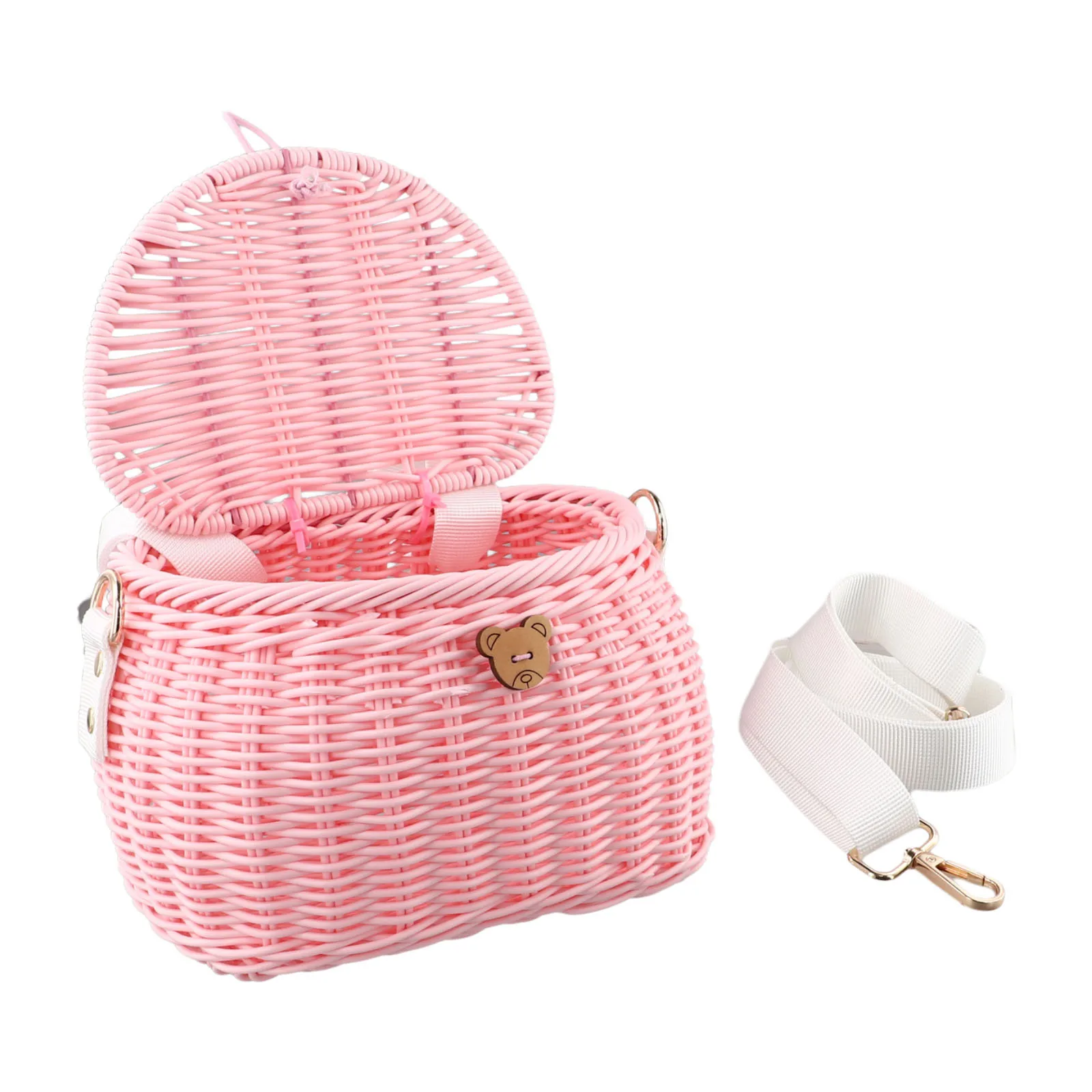 

Креативный дизайн, ежедневное использование, активный отдых на свежем воздухе, детская велосипедная корзина, корзина для рюкзака через плечо, простая установка