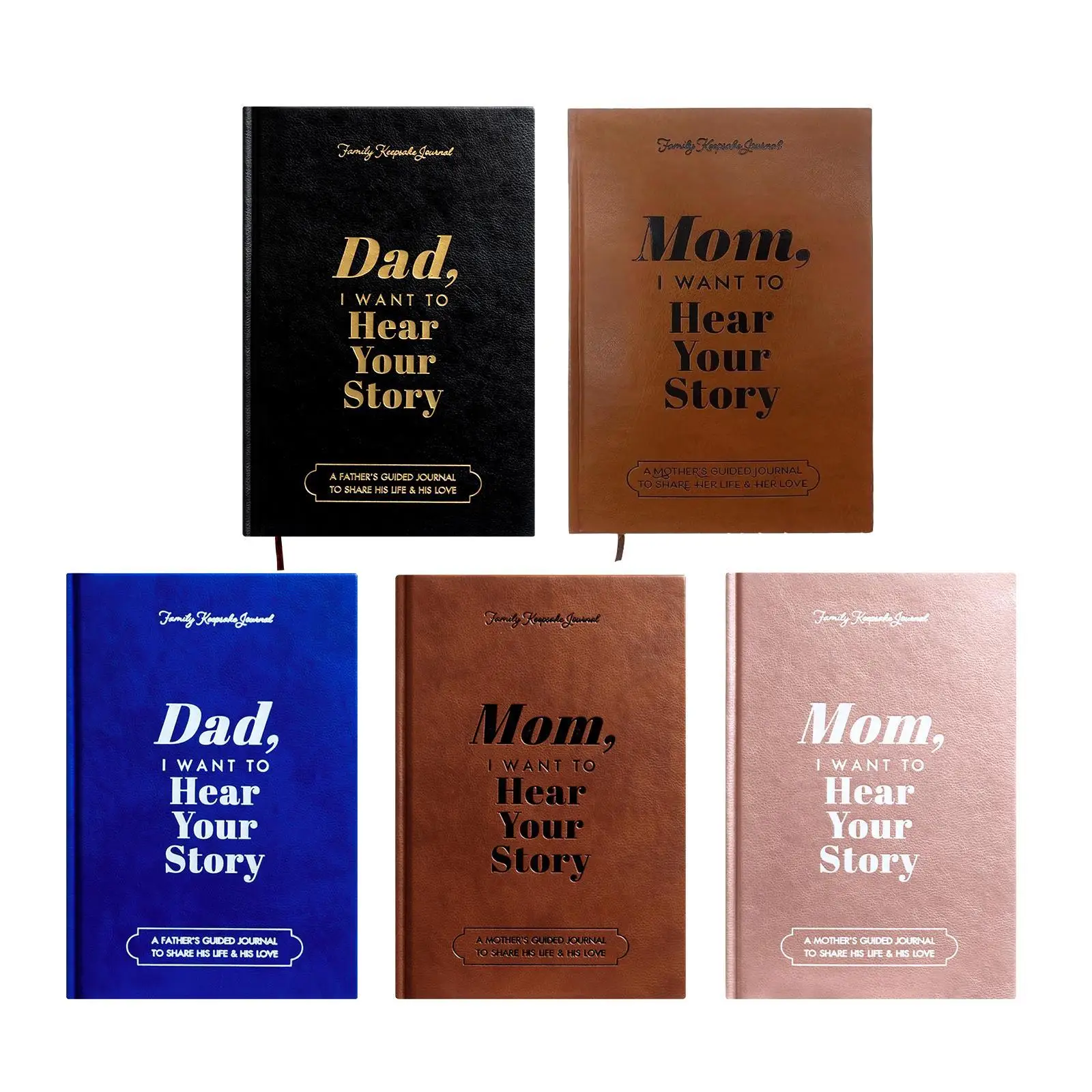 Mom Journal Christmas Gift, Personal Thick Memory Book Gift Family Storytelling Notebook Teens Kids Girls Men Women,