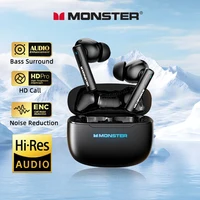Monster XKT26 auriculares Bluetooth 5,4 TWS estéreo Hifi auriculares inalámbricos Gamer auriculares reducción de ruido auriculares deportivos 2025 nuevo