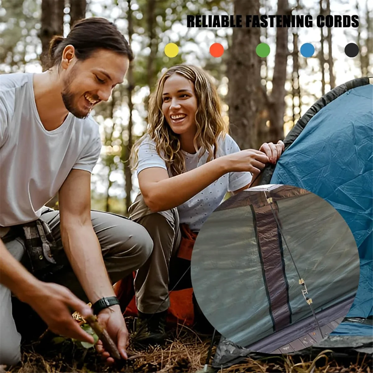 AT77 Small Bungee Cords with Hooks 12 Pack, Adjustable Rubber Elastic Cords for Luggage Roof Rack Hanging Outdoor