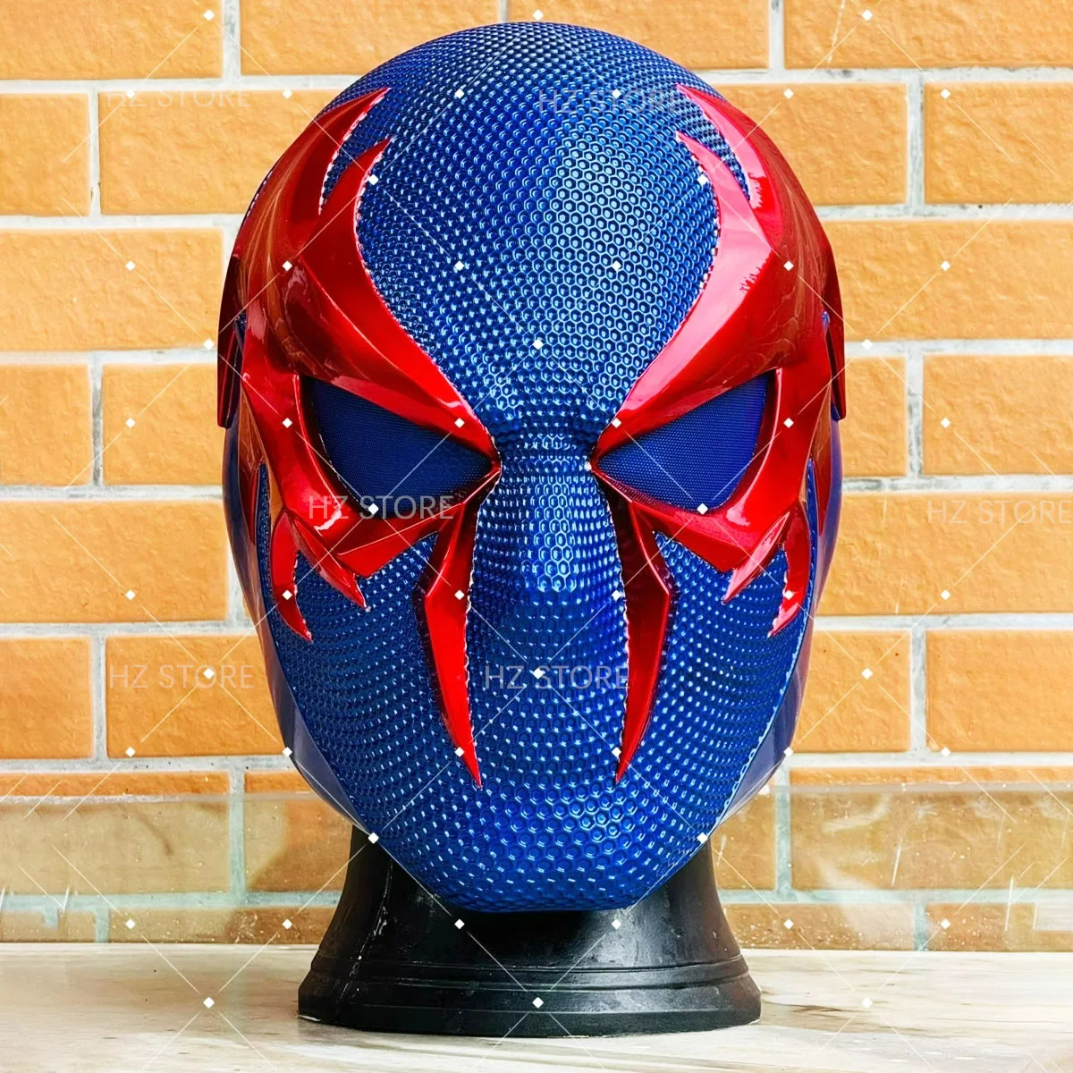 

mar-vel 2099 Spider-Man Helmet Glass Fiber Non 3D Printing Cosplay Mask Halloween Cos Costume Prop Replica Headsize 60cm