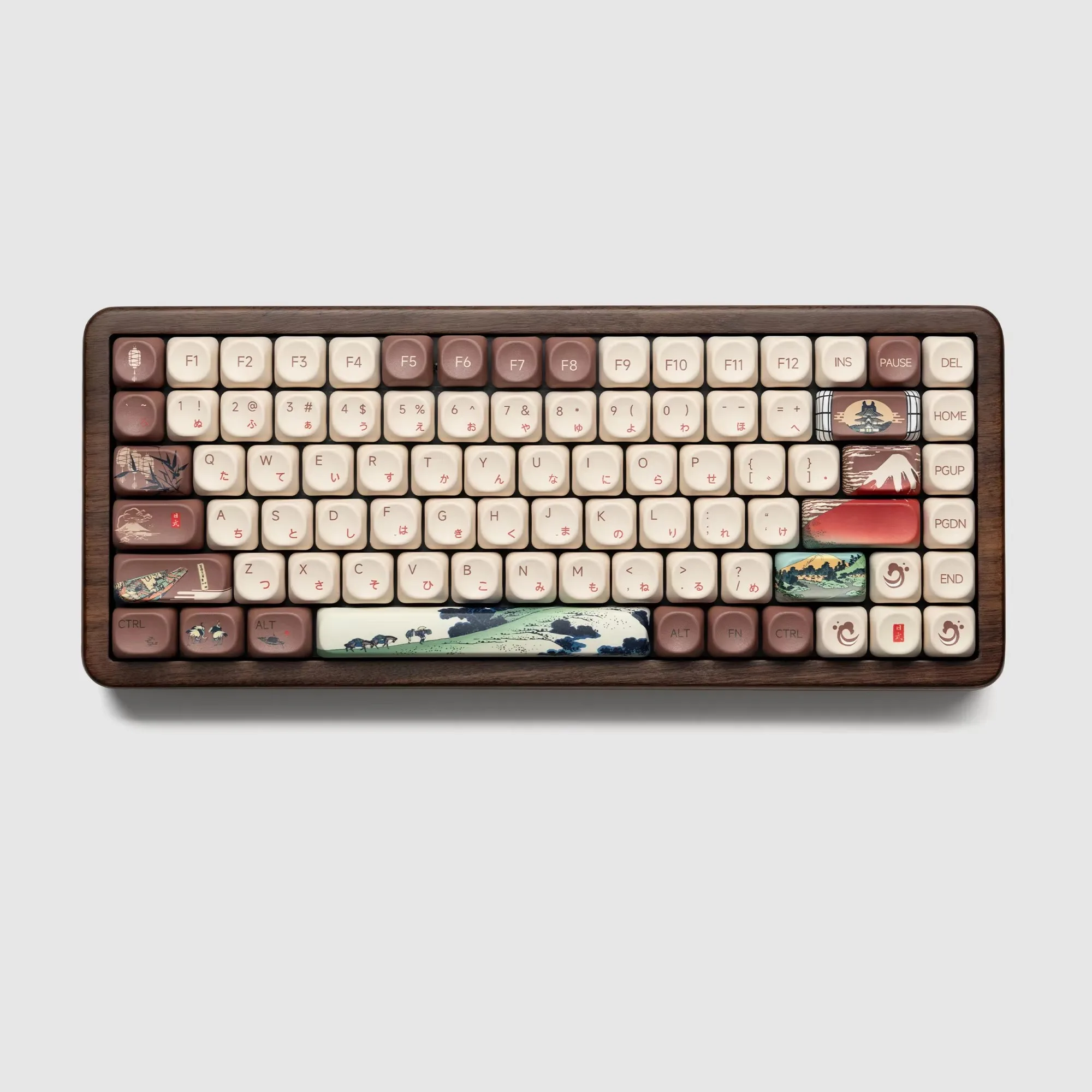 Womier WD75 V2 75% ワイヤレスメカニカルキーボード 木製ケース VIA Womier WD75 V2 75% ワイヤレスメカニカルキーボード 木製ケース VIA