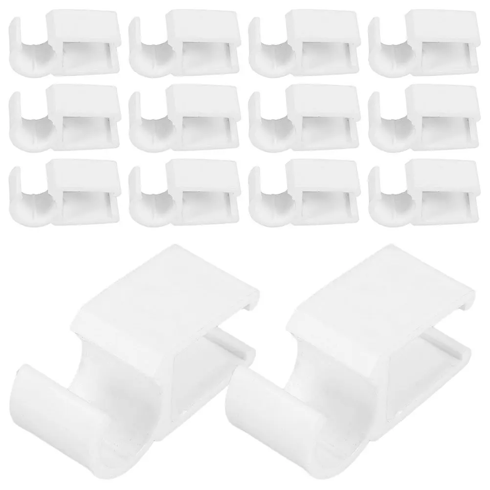 

30Pcs Plastic Pen Clip Whiteboard Marker Holder Multipurpose Pen Buckle Fixing Clamp for Dry Erase Board Dry Erase Marker Holder