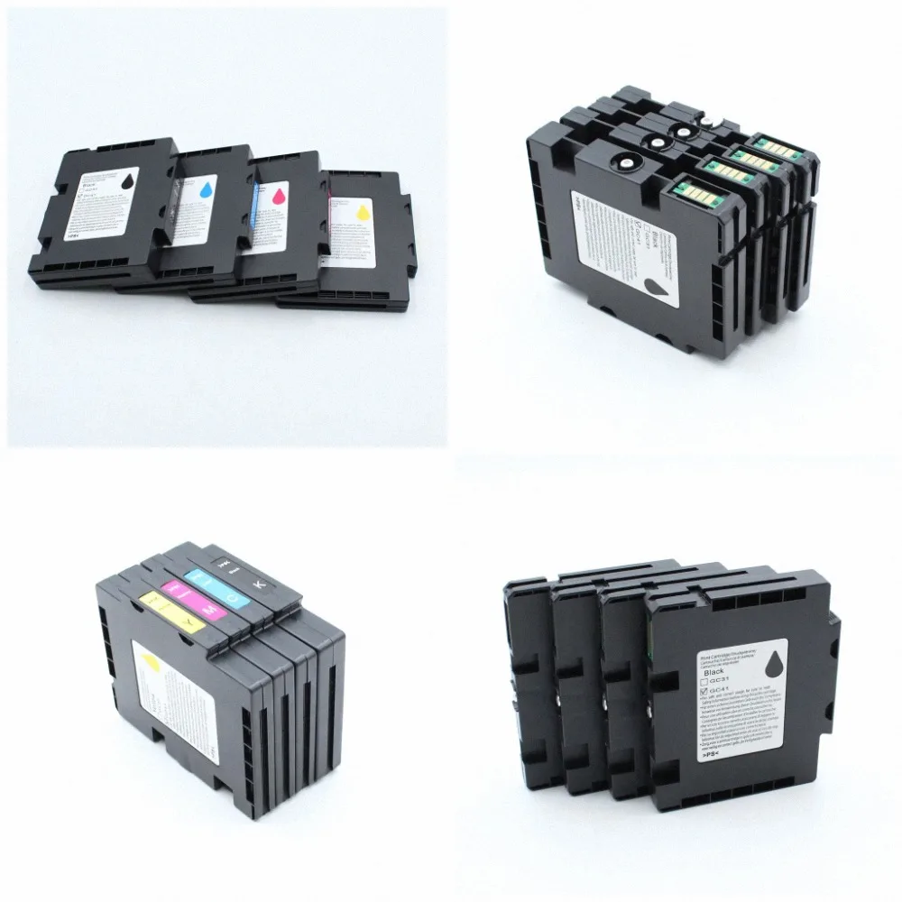 GC41 GC 41 Empty Compatible Ink Cartridge with chip for Ricoh SG3110dn SG7110dn SG3100 SG2100 SG2010L SG400 SG800 SG500 SG1000