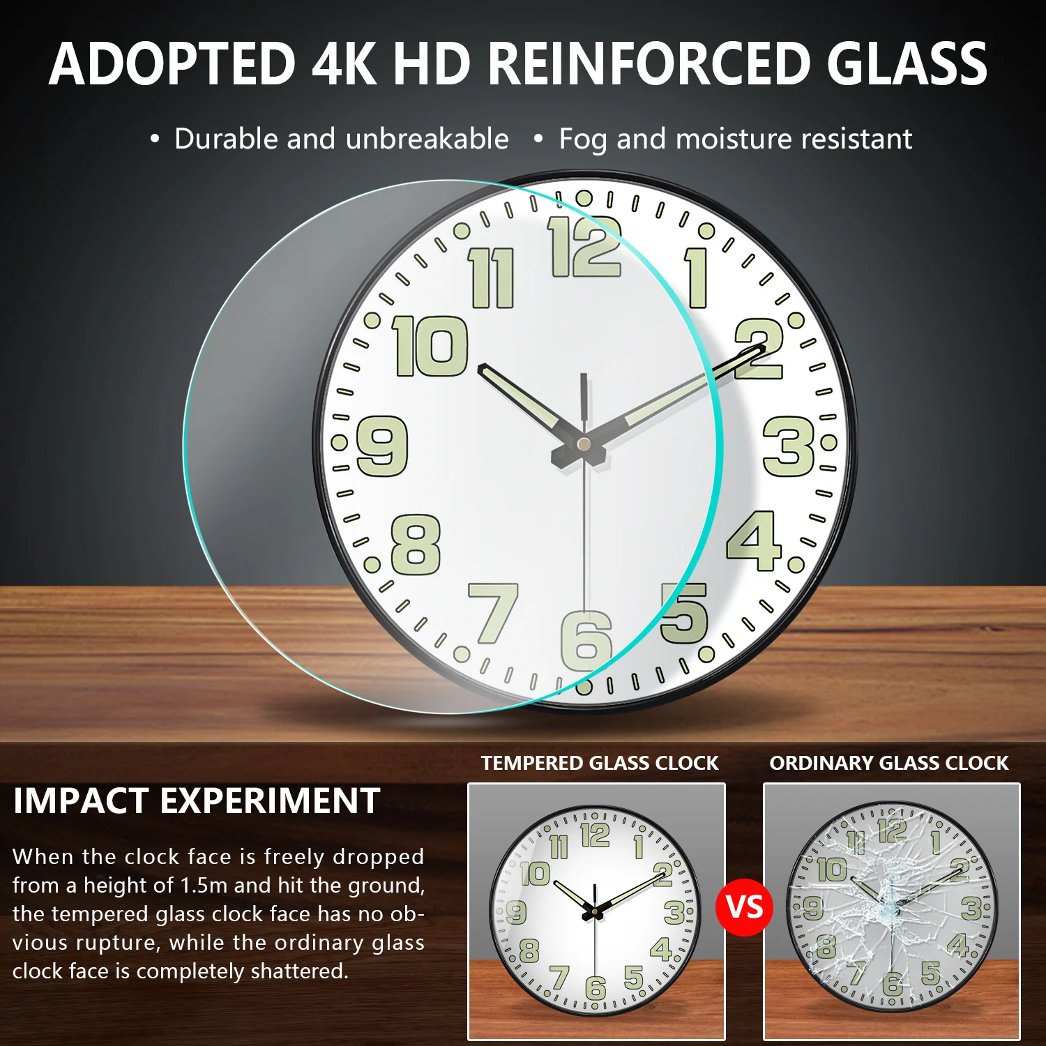 Thumbnail 3 - #65 Best Large Decorative Wall Clocks to Buy In 2026