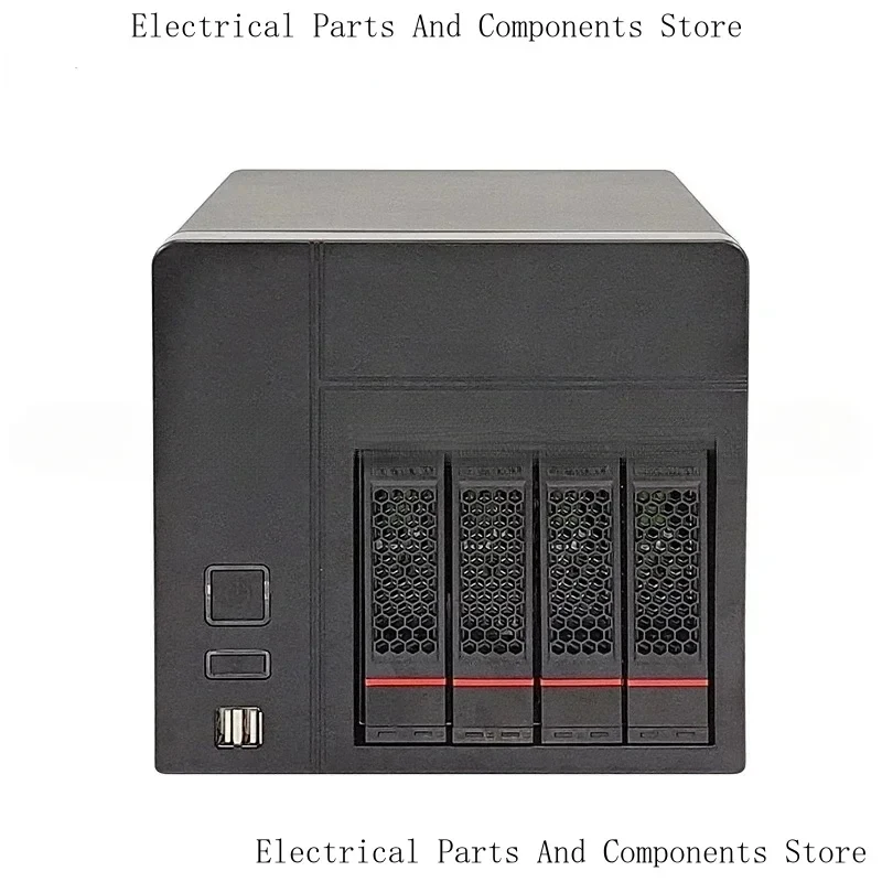 High Quality New Tooless 4 HDD Trays 4Bays Hard Disk Nas Storage Server Support-ITX Motherboard