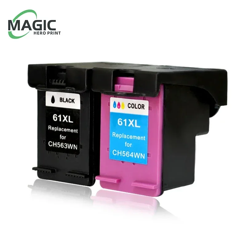 NEW For HP61Compatible Ink Cartridge for HP 61 XL CH563WN CH564W Deskjet 1056 1000 J110a 1010 1510 2050 J510a Printer 61XL