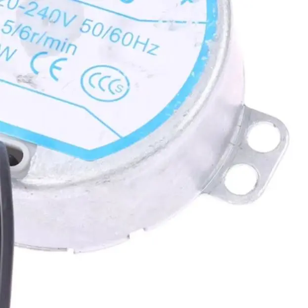 TYJ50-8 Electric Fan Oscillating Motor D-Axis Synchronous Replacement For Floor Table Wall Fans Low Noise AC220V 4W Metal Case
