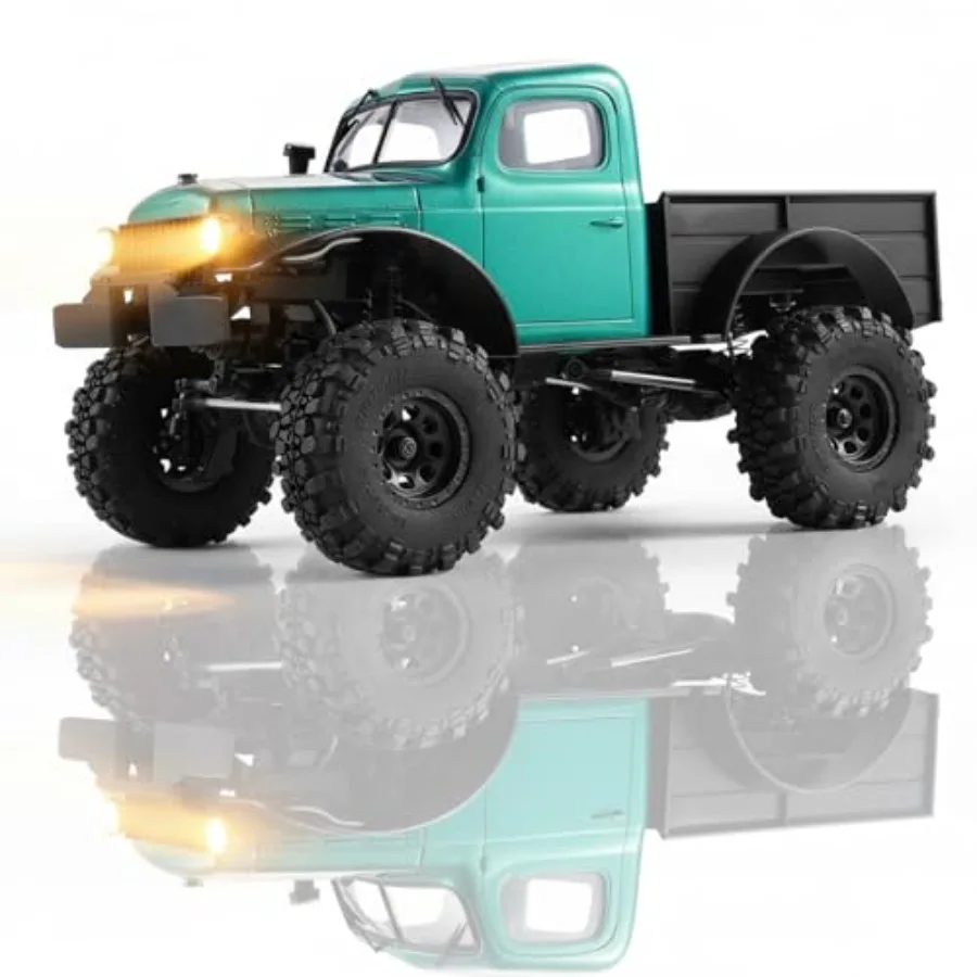 

Радиоуправляемый краулер FMS FCX24 Power Wagon 1/24, бесщеточный, 4x4, RTR, с металлической подвеской, 2-скоростной трансмиссией, жестким корпусом из поликарбоната