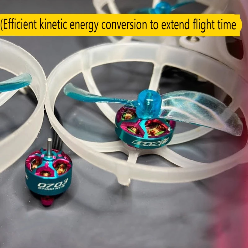 

RCINPOWER GTS V3 0703 23000KV 27000KV Двигатели с двойным шарикоподшипником Микро бесщеточный двигатель для RC FPV Racing Drone