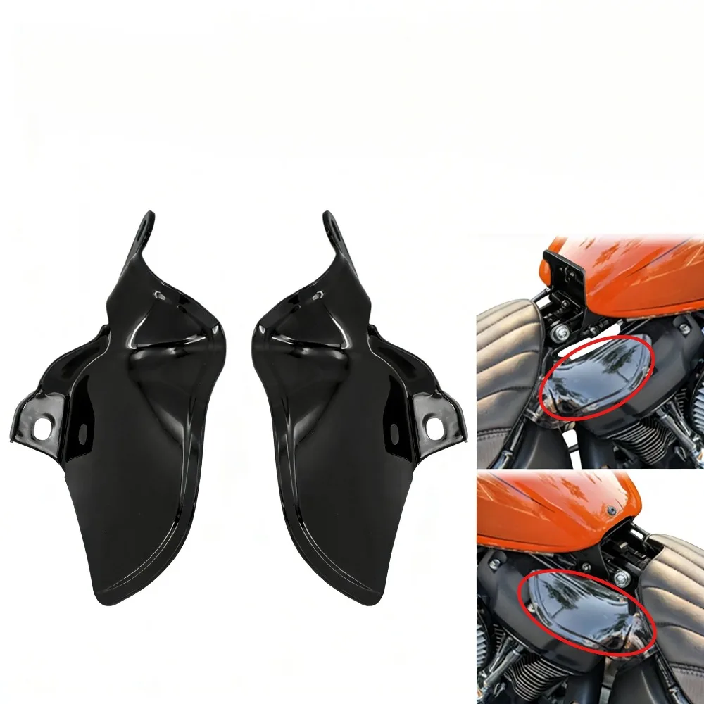 

Дефлекторы тепла и воздуха для сиденья из ABS-пластика для Harley Softail Fat Boy Breakout Heritage FLSL 2018-2024