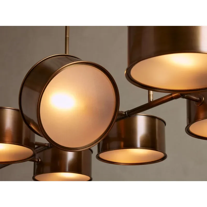 Nordic LED Pendant Light Minimalist Etoile Chandelier Hanging Ceiling Lamp for Living Room Kitchen Island Bedroom view 3