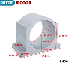120mm / 125mm Diameter Cast Aluminium spindle bracket clamp fixture holder mount For 4.5kw / 5.5kw Spindle CNC accessories