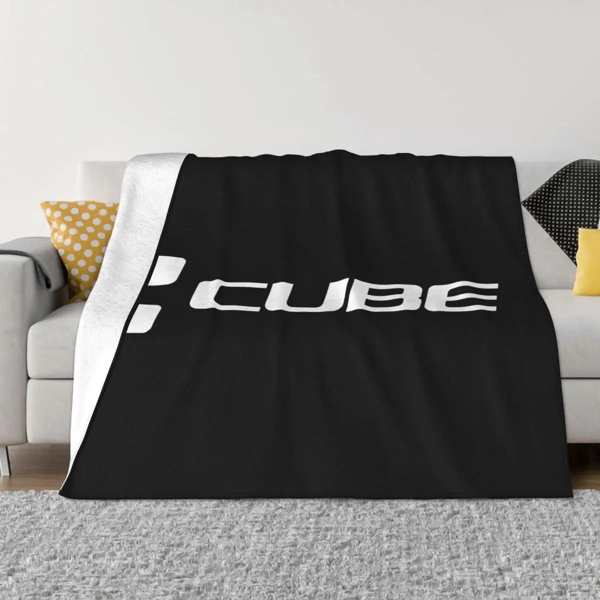 Cuber Cycling Mtb Blankets Flannel Summer Air Conditioning Mountain Bike Portable Ultra-Soft Throw Blankets for Car Bedspreads