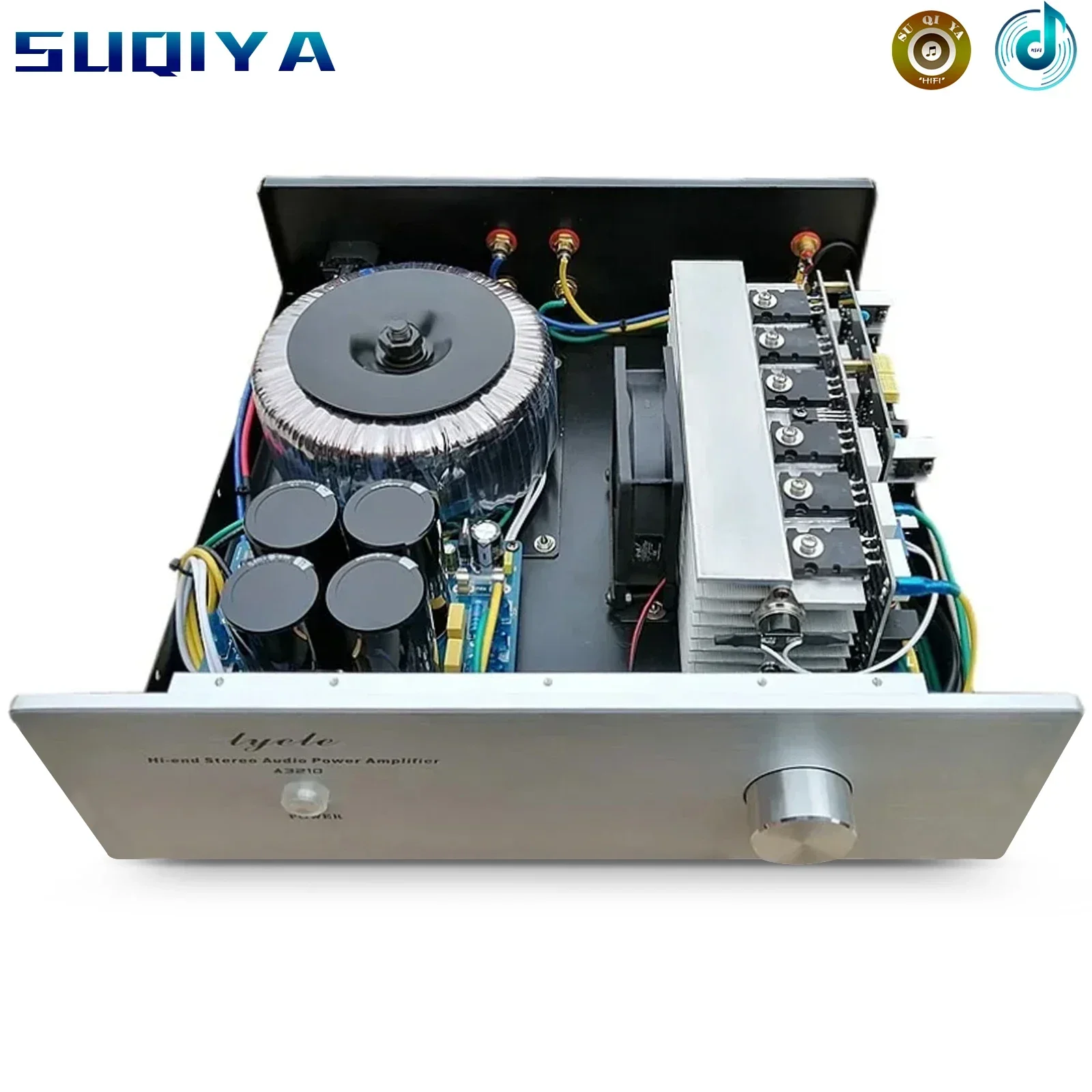 AC220V 500W * 2 высокой мощности HIFI 2,0-канальный домашний стерео аудиоусилитель оригинальный ON NJW0281 NJW0302 или JP TTC5200 TTA1943 лампы